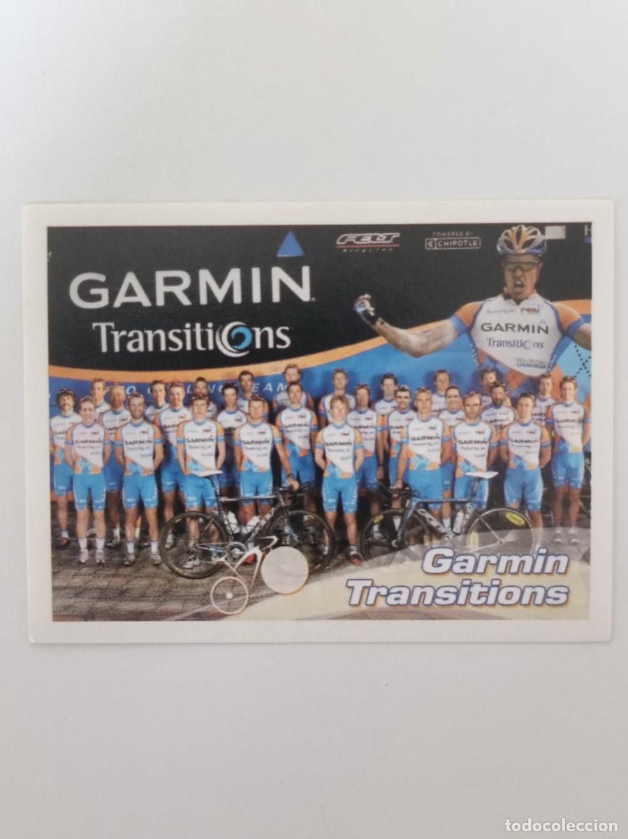 Coleccionismo deportivo: #137 EQUIPO (GARMIN) CICLISMO SPRINT 2010 PANINI