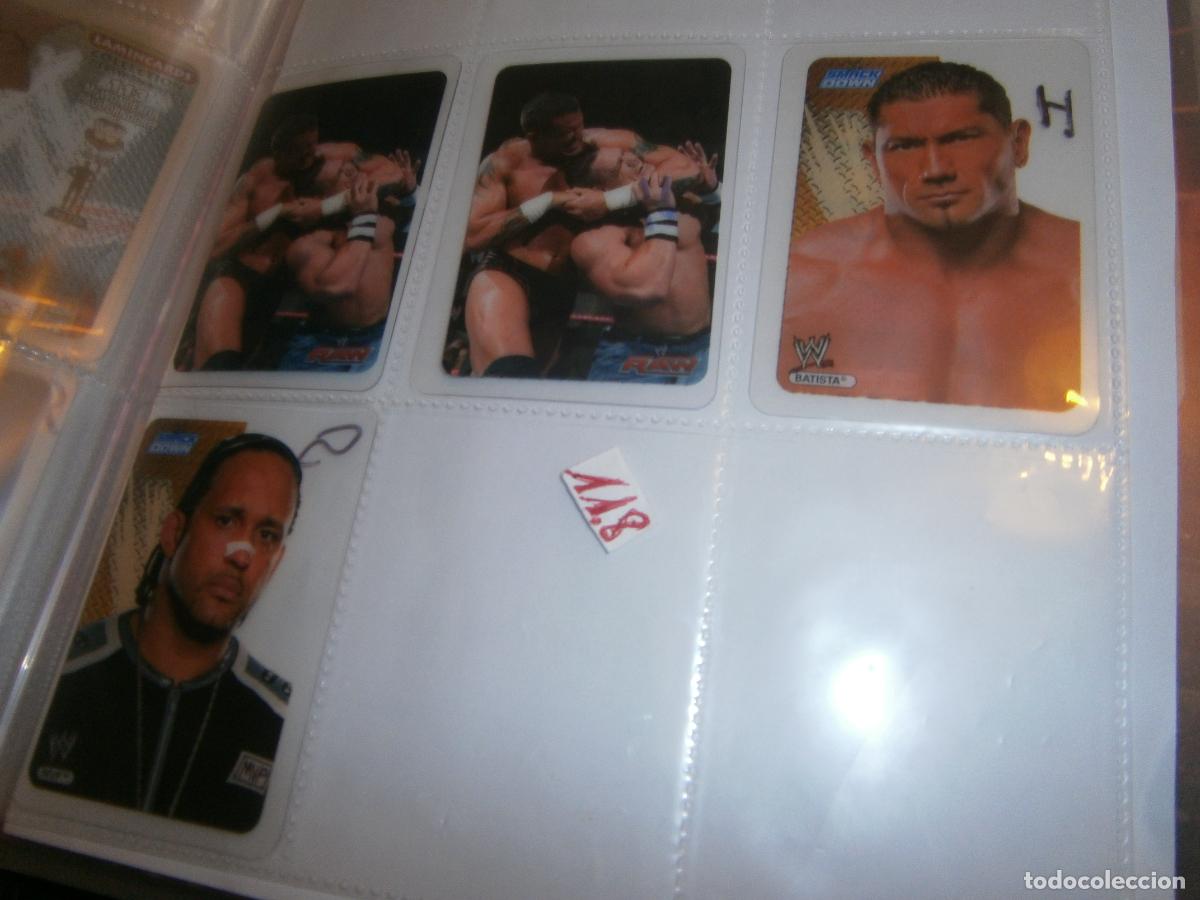 Coleccionismo deportivo: LOTE DE CROMOS DE PRESSING CATCH