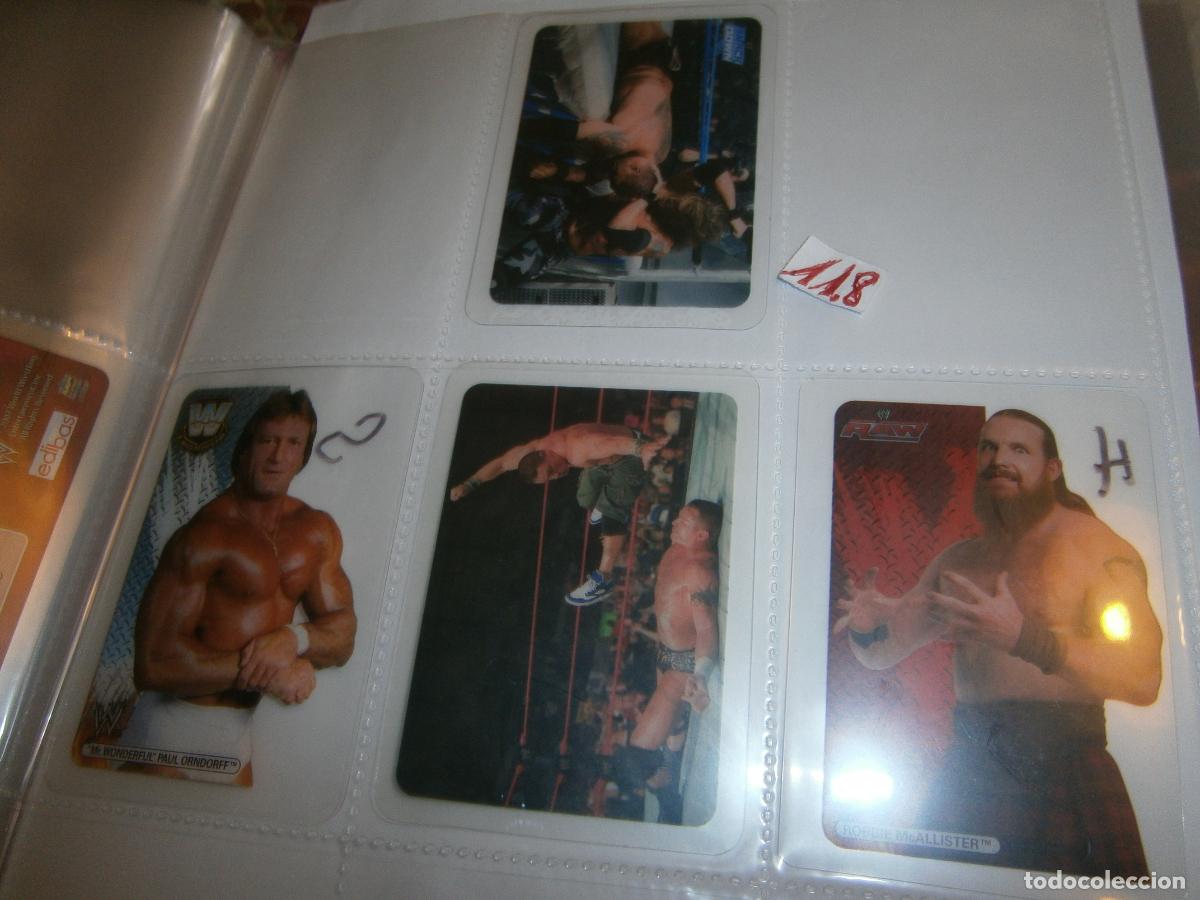 Coleccionismo deportivo: LOTE DE CROMOS DE PRESSING CATCH