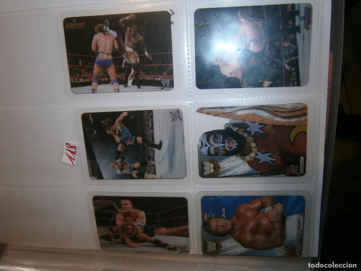 Coleccionismo deportivo: LOTE DE CROMOS DE PRESSING CATCH