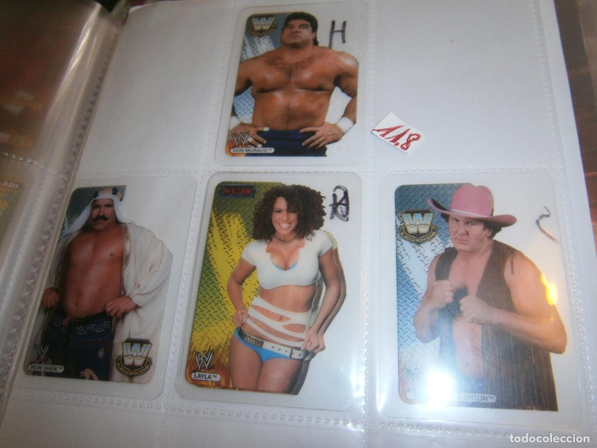 Coleccionismo deportivo: LOTE DE CROMOS DE PRESSING CATCH