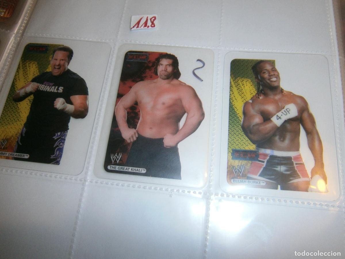 Coleccionismo deportivo: LOTE DE CROMOS DE PRESSING CATCH