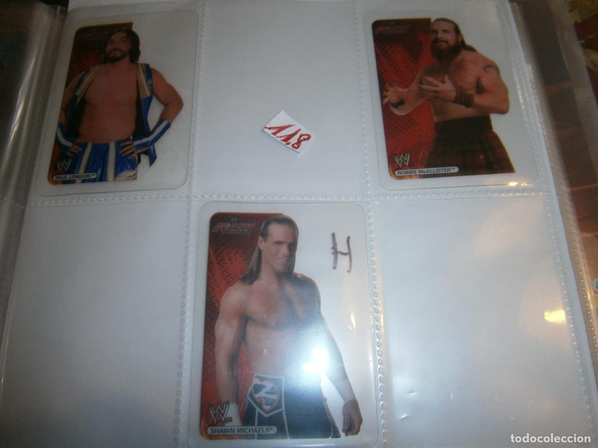 Coleccionismo deportivo: LOTE DE CROMOS DE PRESSING CATCH
