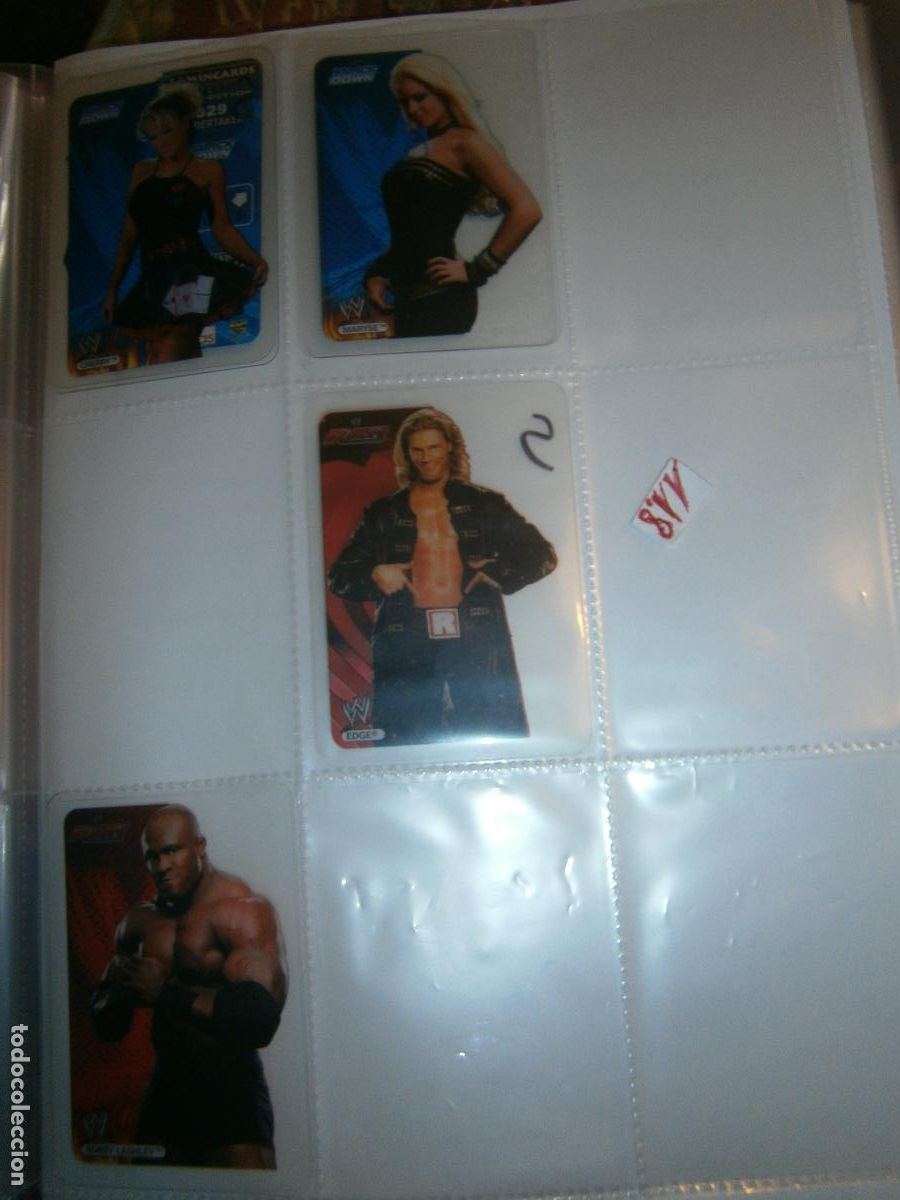 Coleccionismo deportivo: LOTE DE CROMOS DE PRESSING CATCH