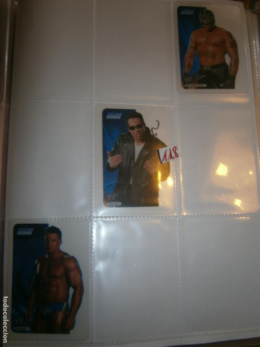 Coleccionismo deportivo: LOTE DE CROMOS DE PRESSING CATCH