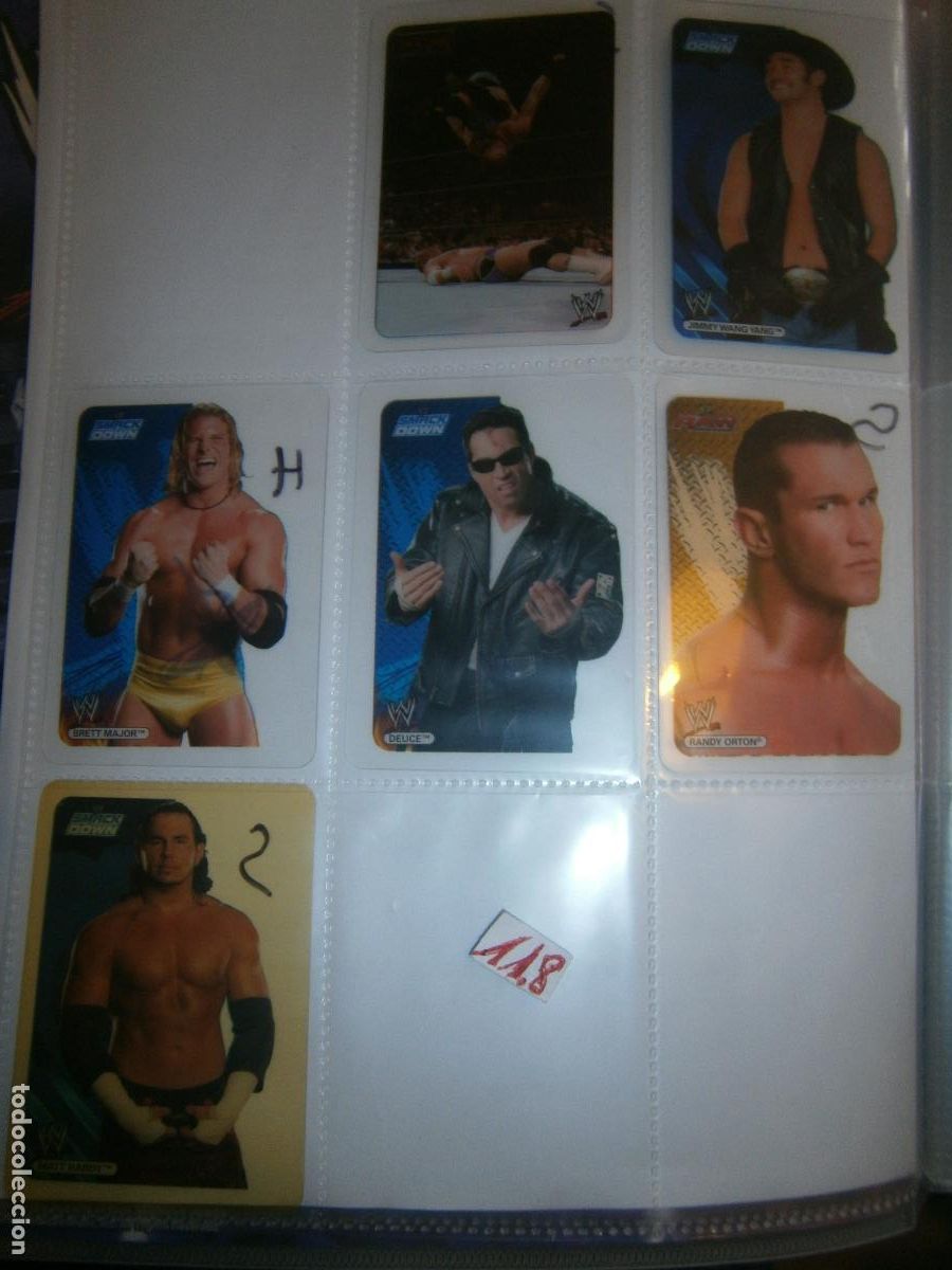 Coleccionismo deportivo: LOTE DE CROMOS DE PRESSING CATCH