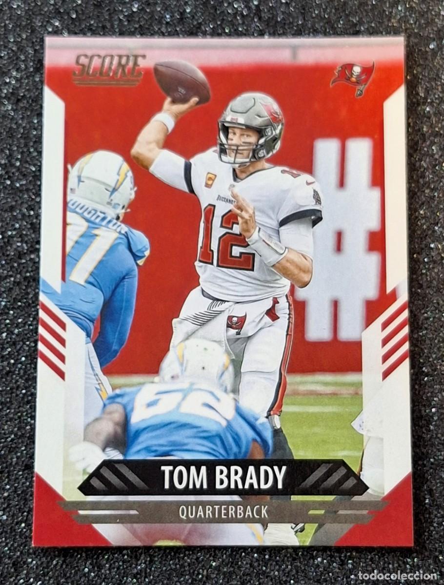 Sports collectibles: Tom Brady Tampa Bay Buccaneers Panini Score Football #12