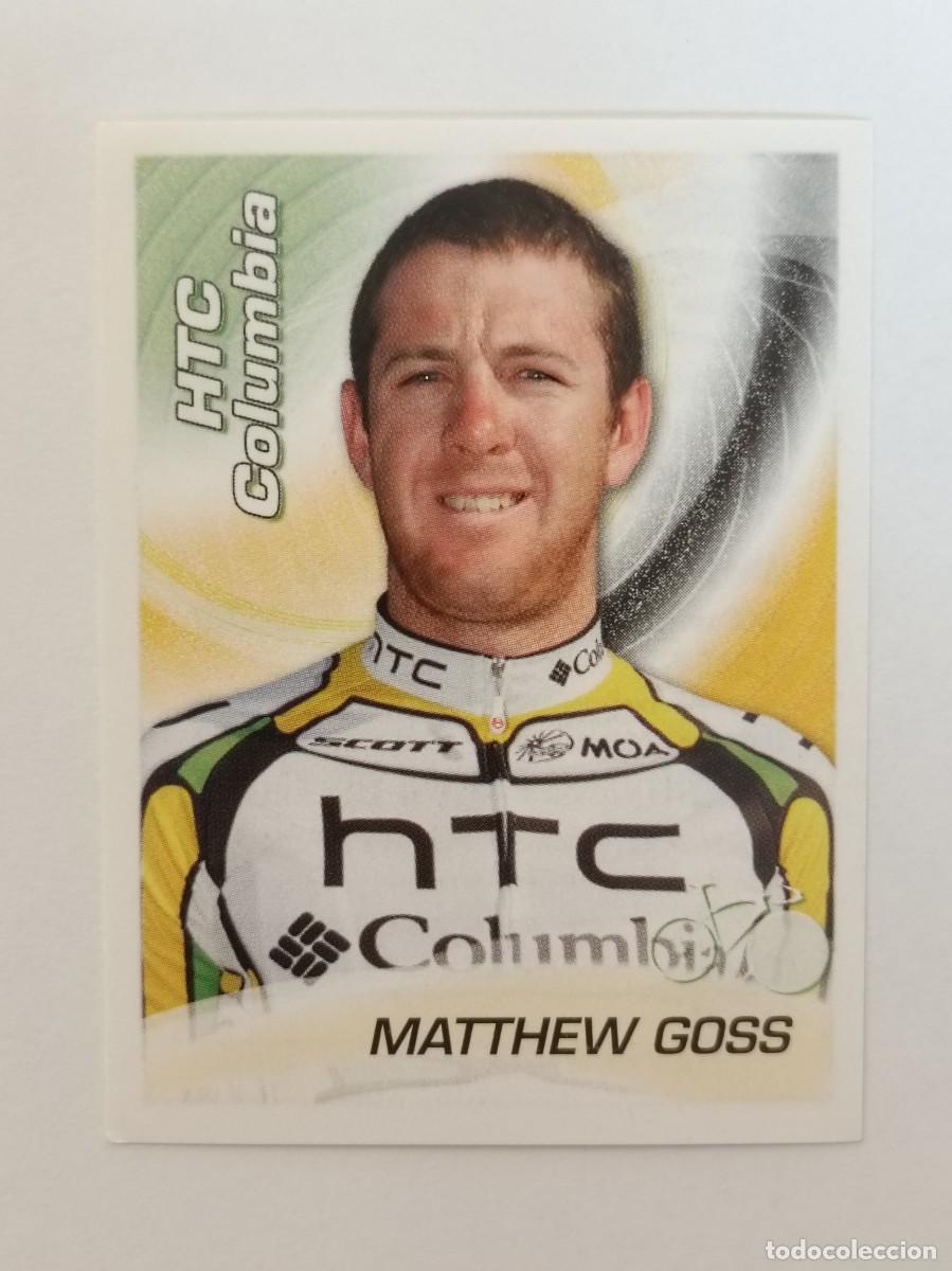 Coleccionismo deportivo: #160 MATTHEW GOSS (HTC) CICLISMO SPRINT 2010 PANINI