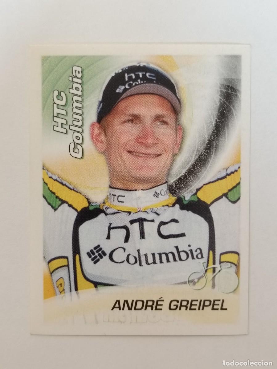 Coleccionismo deportivo: #162 ANDRE GREIPEL (HTC) CICLISMO SPRINT 2010 PANINI
