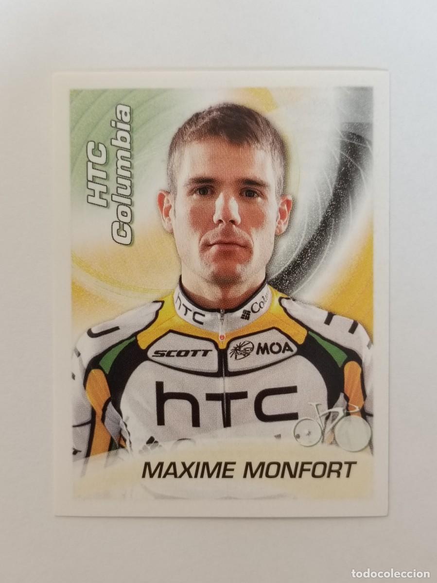 Coleccionismo deportivo: #166 MAXIME MONFORT (HTC) CICLISMO SPRINT 2010 PANINI