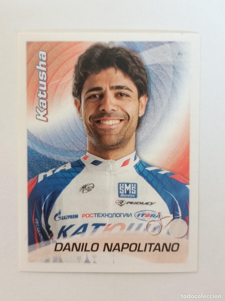Coleccionismo deportivo: #183 DANILO NAPOLITANO (KATUSHA) CICLISMO SPRINT 2010 PANINI