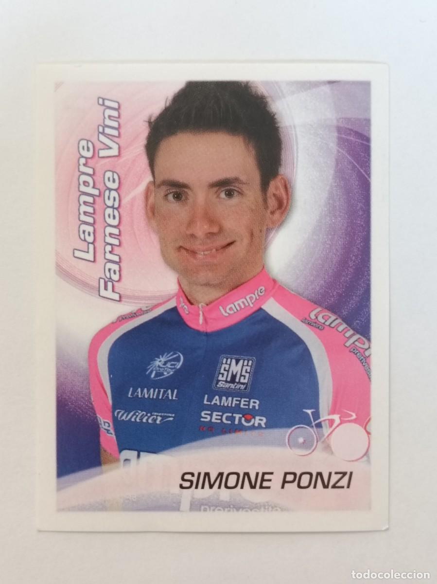 Coleccionismo deportivo: #201 SIMONE PONZI (LAMPRE) CICLISMO SPRINT 2010 PANINI