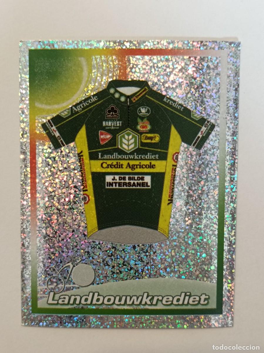 Coleccionismo deportivo: #206 ESCUDO (LANDBOUWKREDIET) CICLISMO SPRINT 2010 PANINI