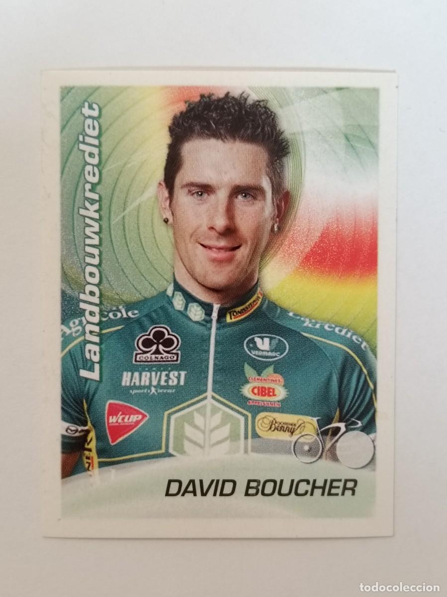 Coleccionismo deportivo: #210 DAVID BOUCHER (LANDBOUWKREDIET) CICLISMO SPRINT 2010 PANINI