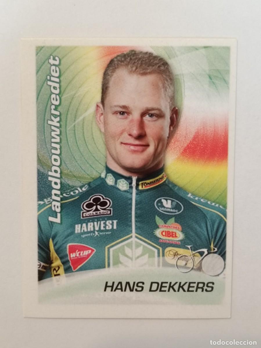 Coleccionismo deportivo: #212 HANS DEKKERS (LANDBOUWKREDIET) CICLISMO SPRINT 2010 PANINI