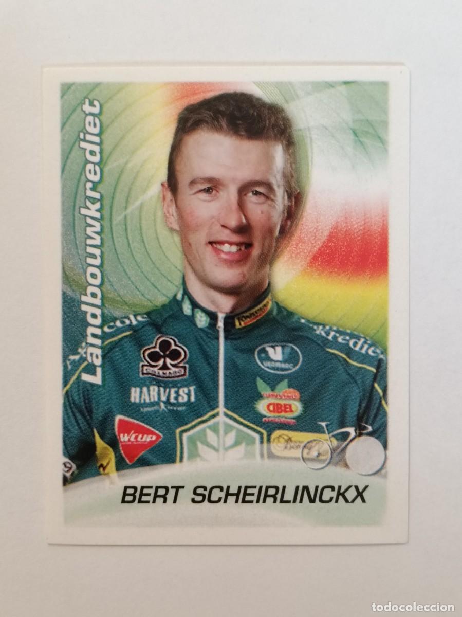 Coleccionismo deportivo: #219 BERT SCHEIRLINCKX (LANDBOUWKREDIET) CICLISMO SPRINT 2010 PANINI