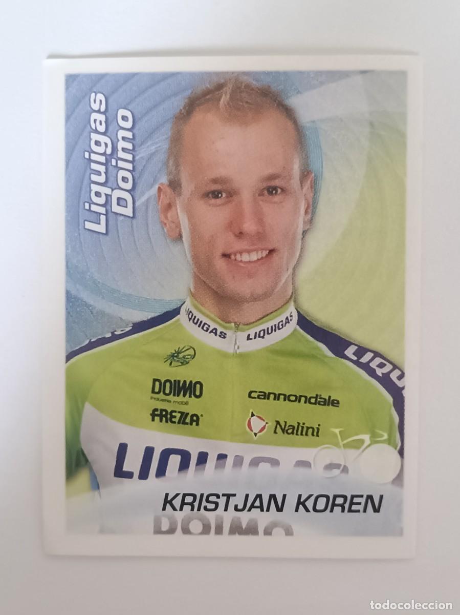 Coleccionismo deportivo: #229 KRISTJAN KOREN (LIQUIGAS) CICLISMO SPRINT 2010 PANINI PANINI