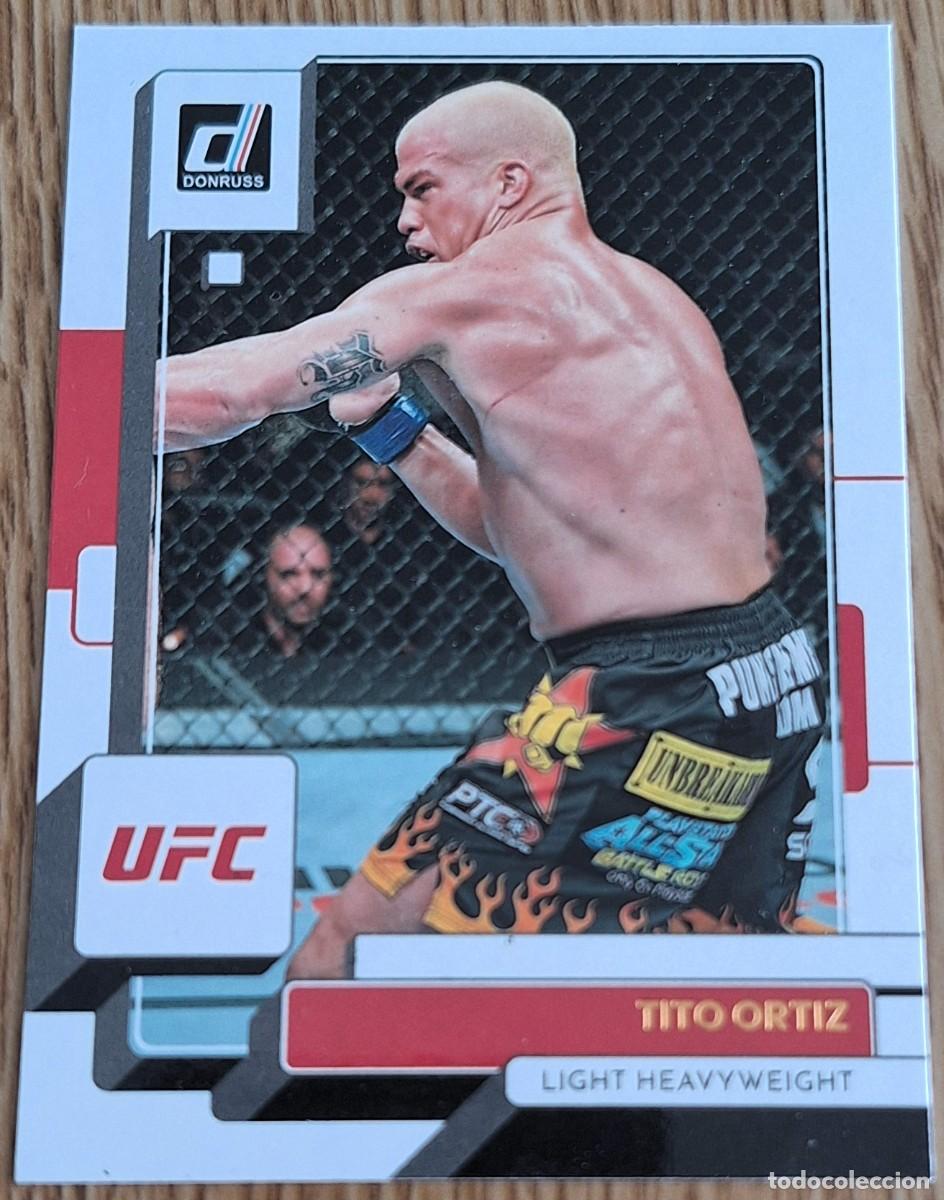 Coleccionismo deportivo: Tito Ortiz Light Heavyweight Panini Donruss UFC