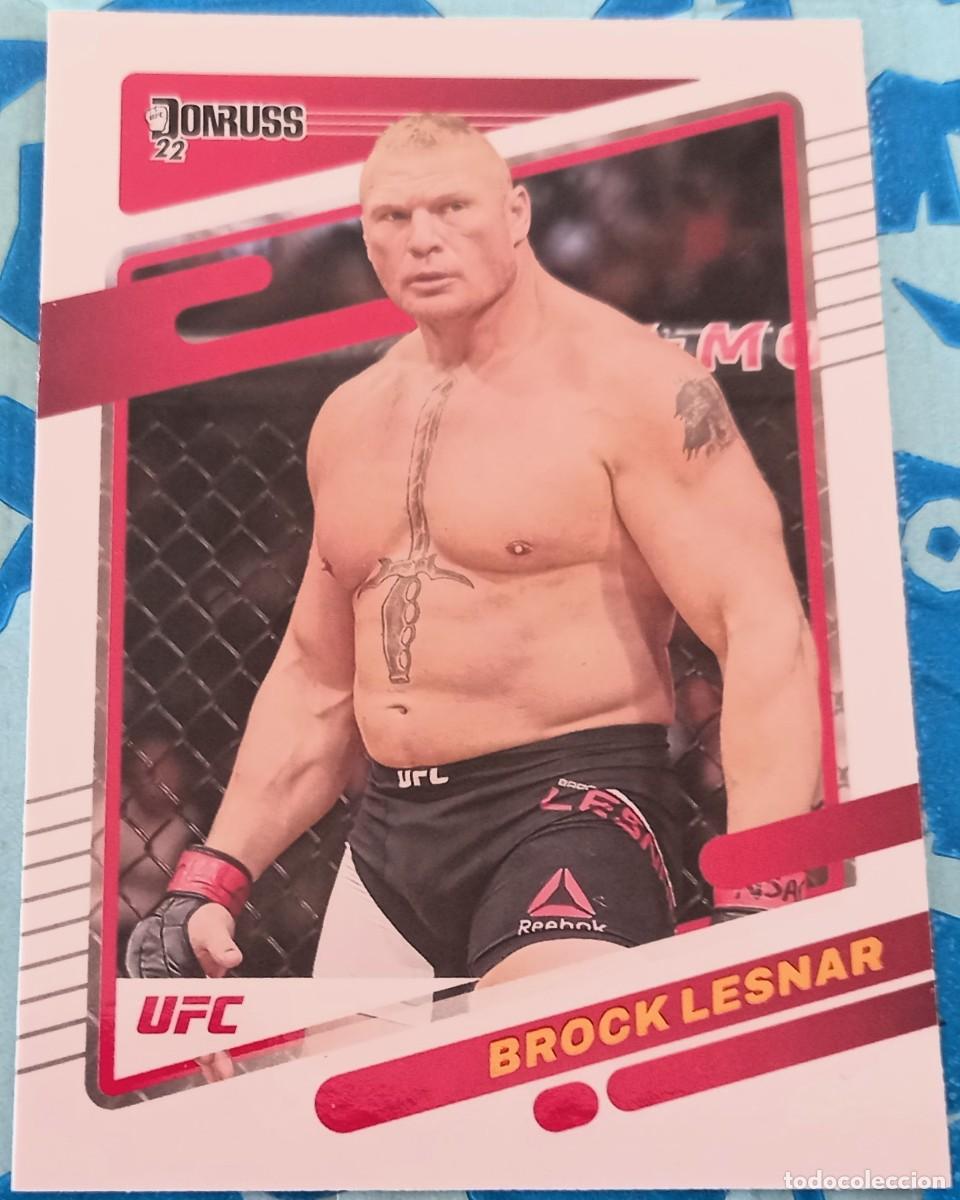 Coleccionismo deportivo: Brock Lesnar Heavyweight Panini Donruss UFC