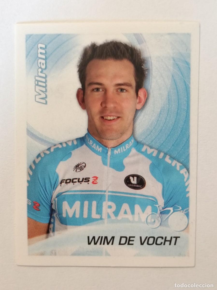 Coleccionismo deportivo: #242 WIM DE VOCHT (MILRAM) CICLISMO SPRINT 2010 PANINI PANINI