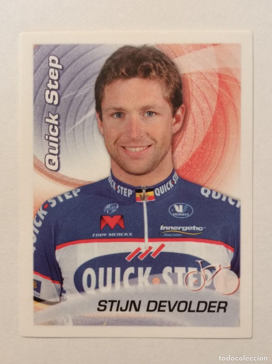 Coleccionismo deportivo: #278 STIJN DEVOLDER (QUICK STEP) CICLISMO SPRINT 2010 PANINI PANINI