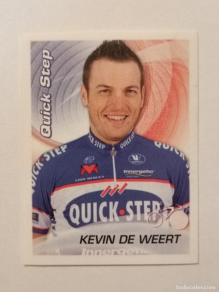 Coleccionismo deportivo: #279 KEVIN DE WEERT (QUICK STEP) CICLISMO SPRINT 2010 PANINI PANINI
