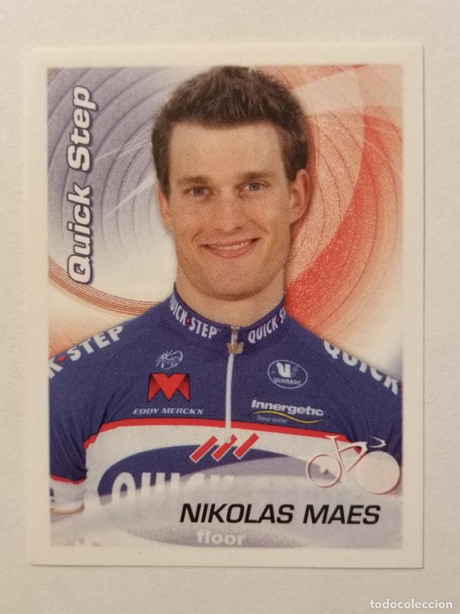 Coleccionismo deportivo: #282 NIKOLAS MAES (QUICK STEP) CICLISMO SPRINT 2010 PANINI PANINI