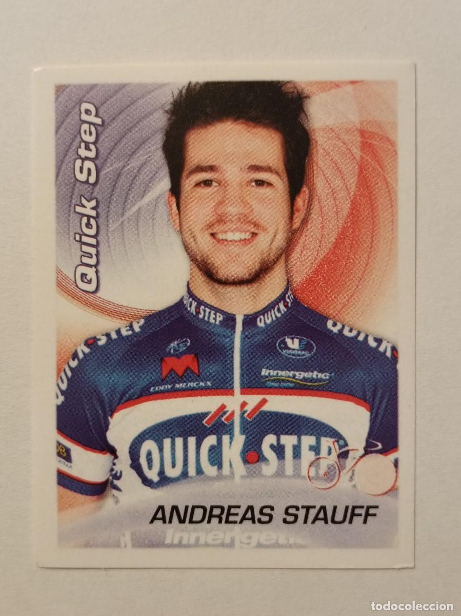 Coleccionismo deportivo: #284 ANDREAS STAUFF (QUICK STEP) CICLISMO SPRINT 2010 PANINI PANINI