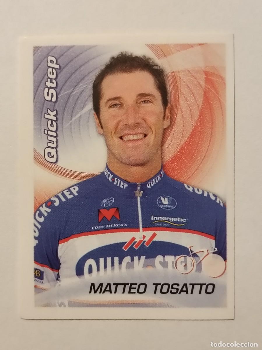 Coleccionismo deportivo: #285 MATTEO TOSATTO (QUICK STEP) CICLISMO SPRINT 2010 PANINI PANINI