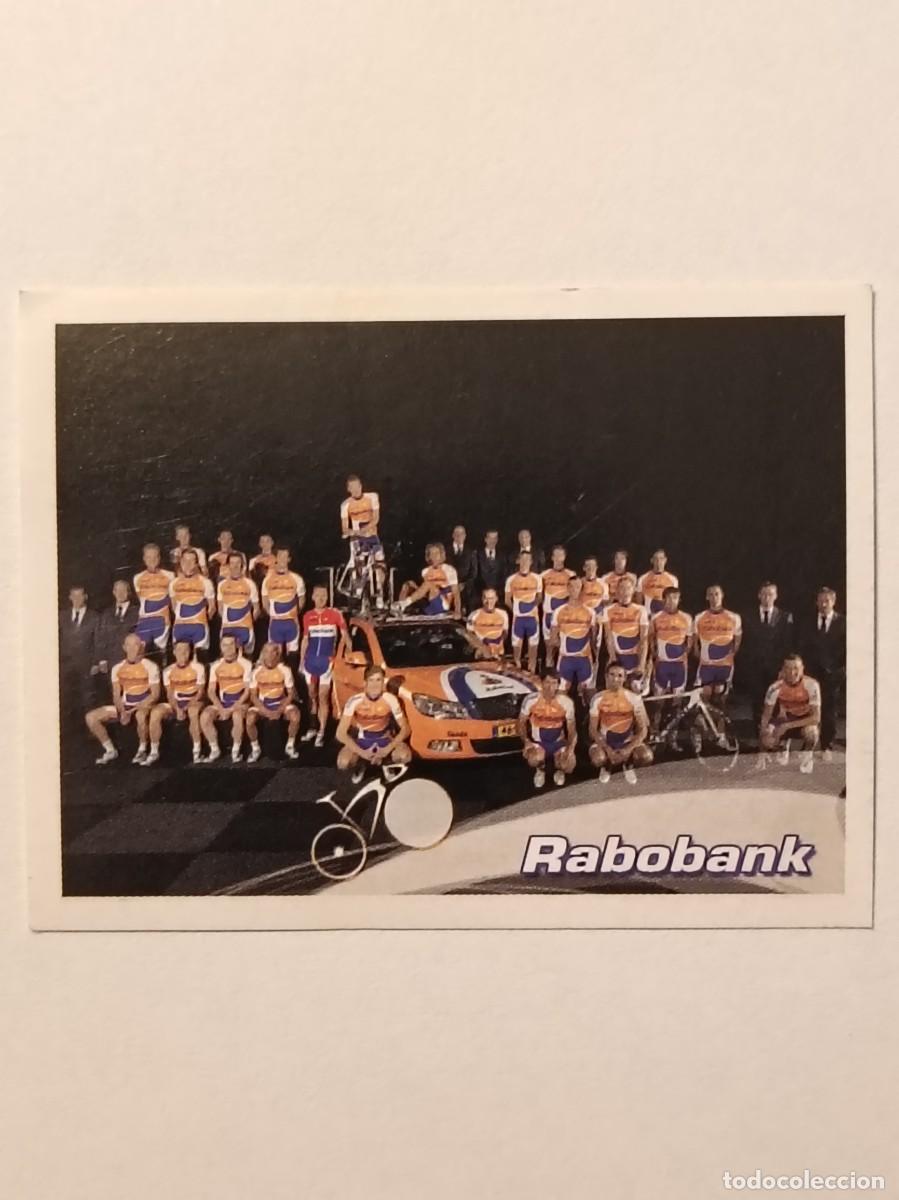 Coleccionismo deportivo: #290 EQUIPO (RABOBANK) CICLISMO SPRINT 2010 PANINI PANINI