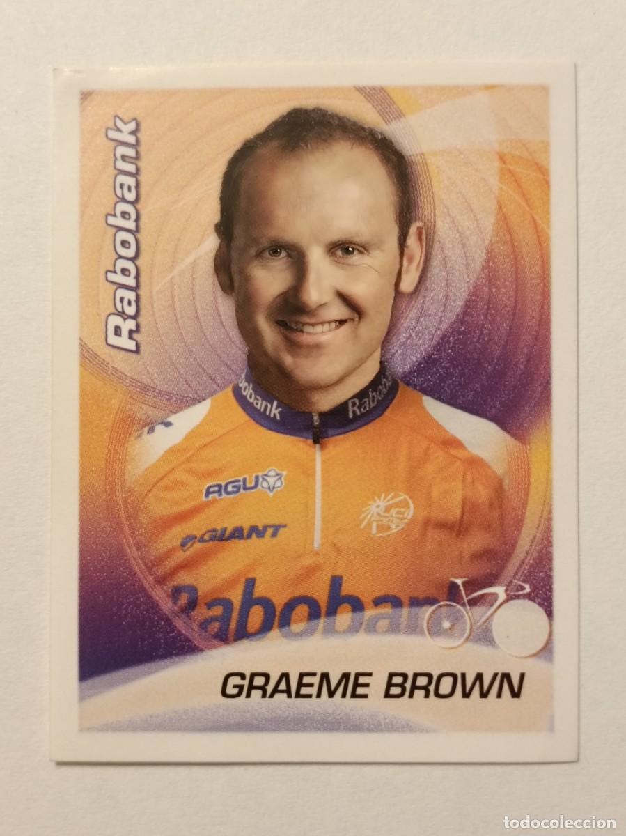Coleccionismo deportivo: #294 GRAEME BROWN (RABOBANK) CICLISMO SPRINT 2010 PANINI PANINI