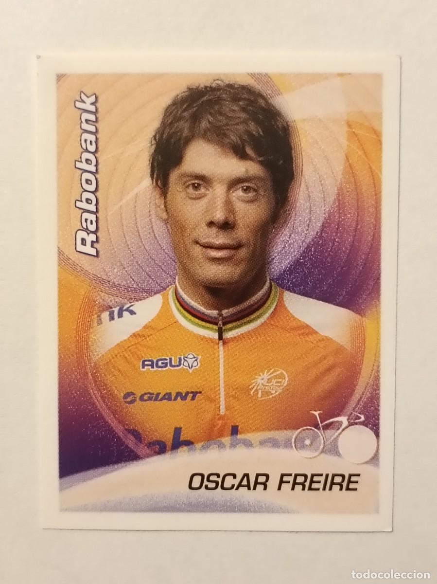 Coleccionismo deportivo: #296 OSCAR FREIRE (RABOBANK) CICLISMO SPRINT 2010 PANINI PANINI