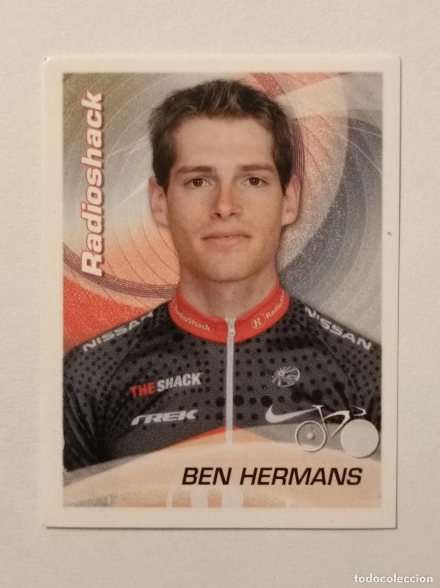 Coleccionismo deportivo: #311 BEN HERMANS (RADIOSHACK) CICLISMO SPRINT 2010 PANINI PANINI