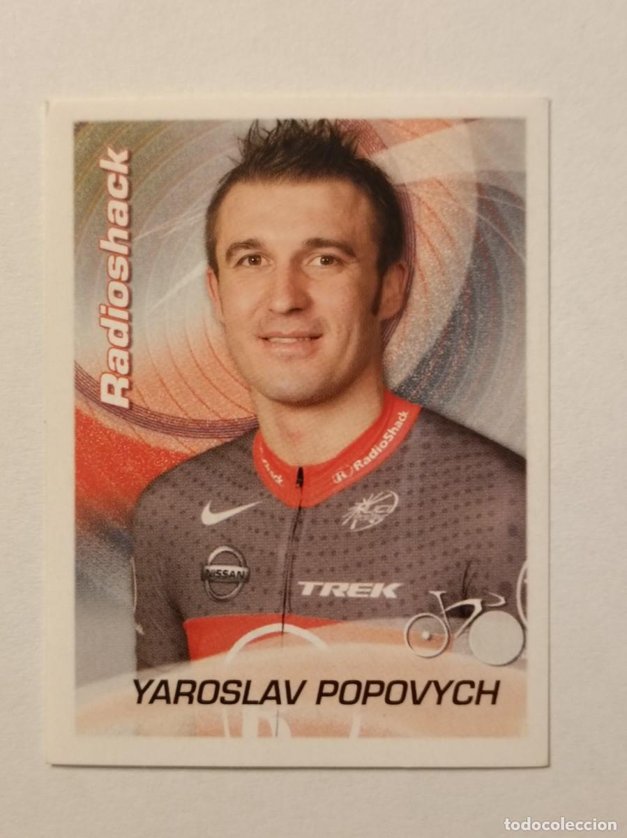 Coleccionismo deportivo: #318 YAROSLAV POPOVYCH (RADIOSHACK) CICLISMO SPRINT 2010 PANINI PANINI