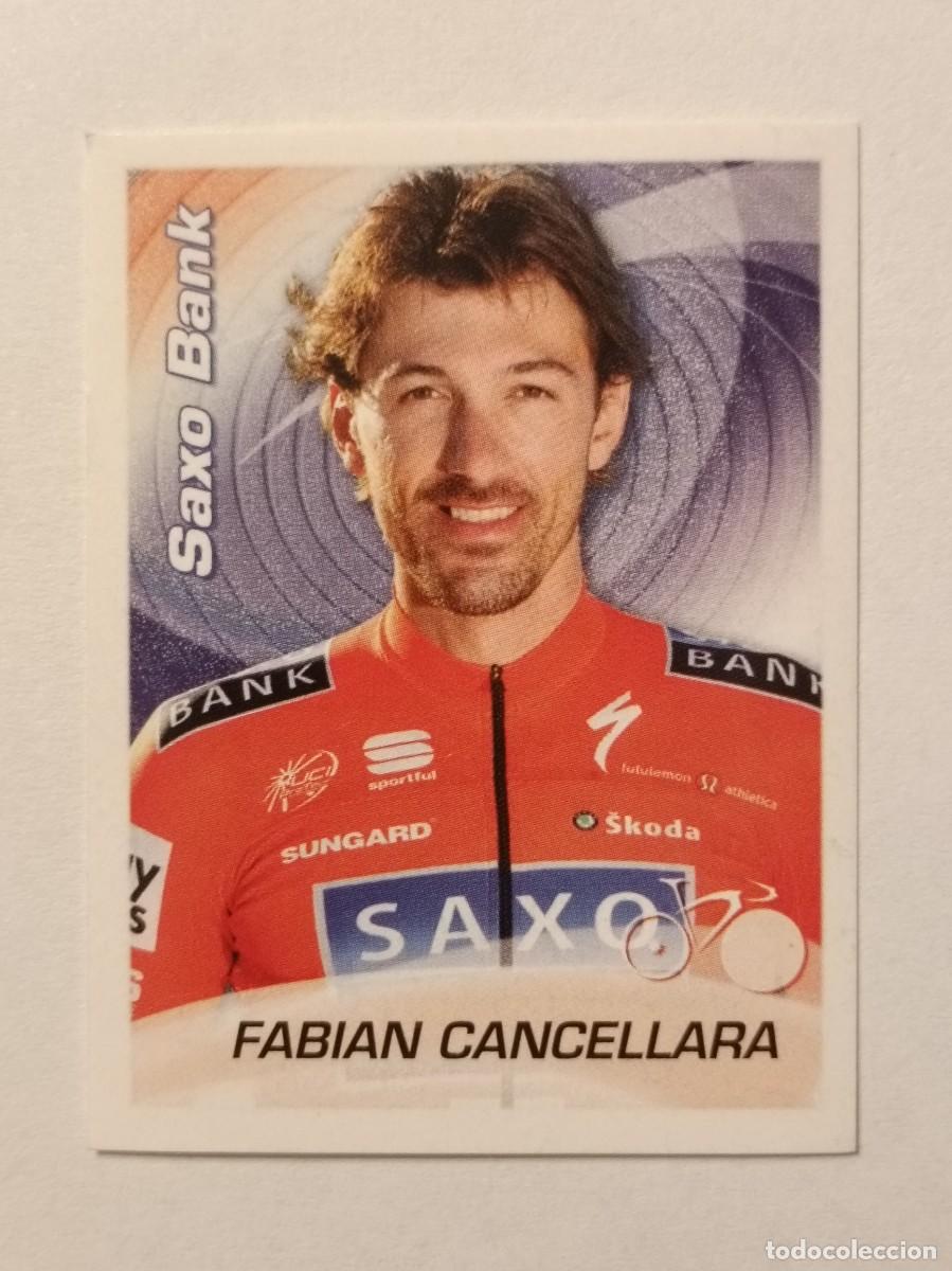 Coleccionismo deportivo: #327 FABIAN CANCELLARA (SAXO BANK) CICLISMO SPRINT 2010 PANINI PANINI
