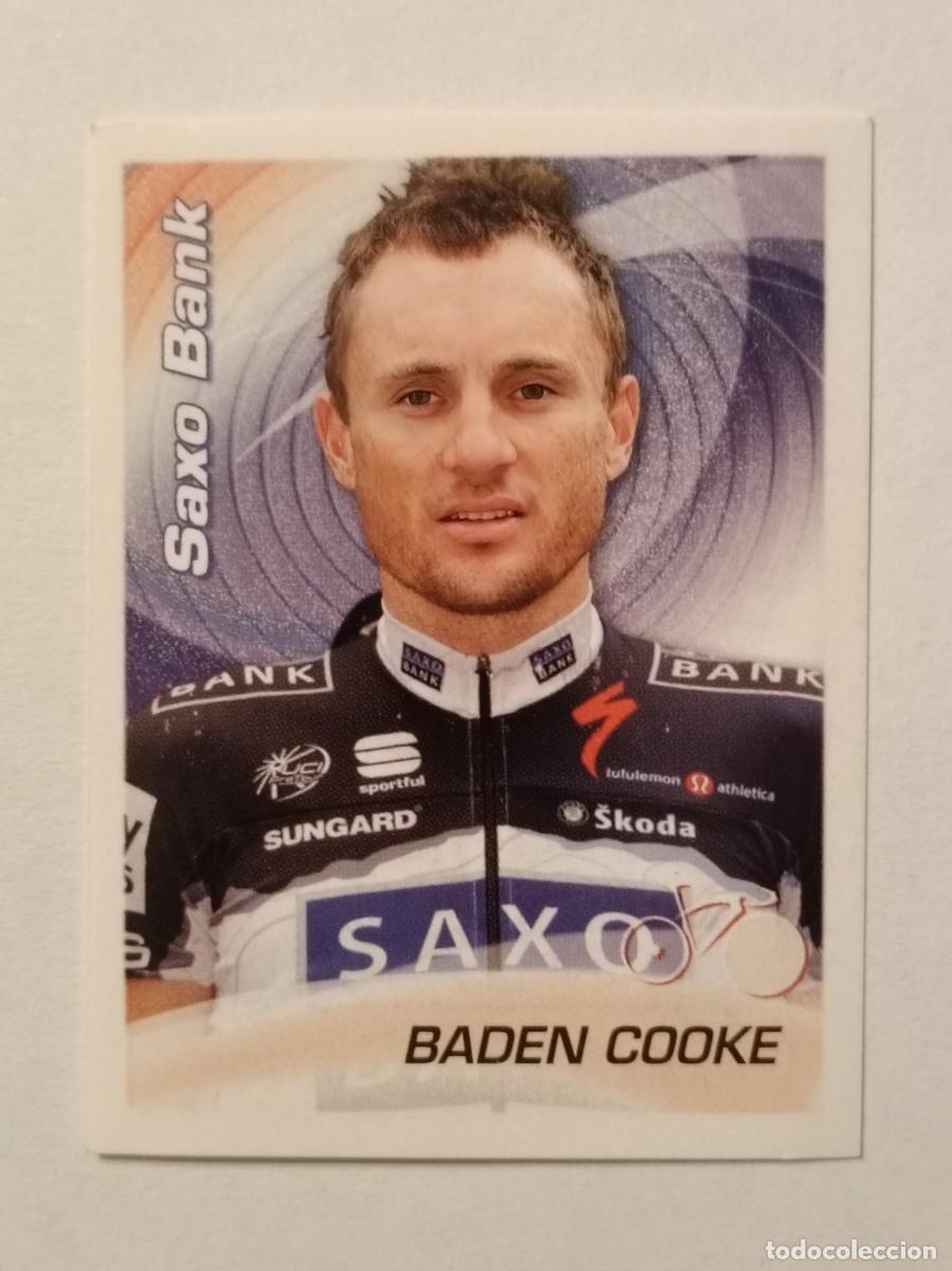 Coleccionismo deportivo: #328 BADEN COOKE (SAXO BANK) CICLISMO SPRINT 2010 PANINI PANINI
