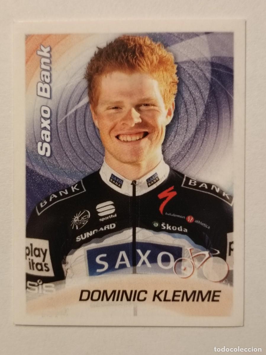 Coleccionismo deportivo: #332 DOMINIC KLEMME (SAXO BANK) CICLISMO SPRINT 2010 PANINI PANINI