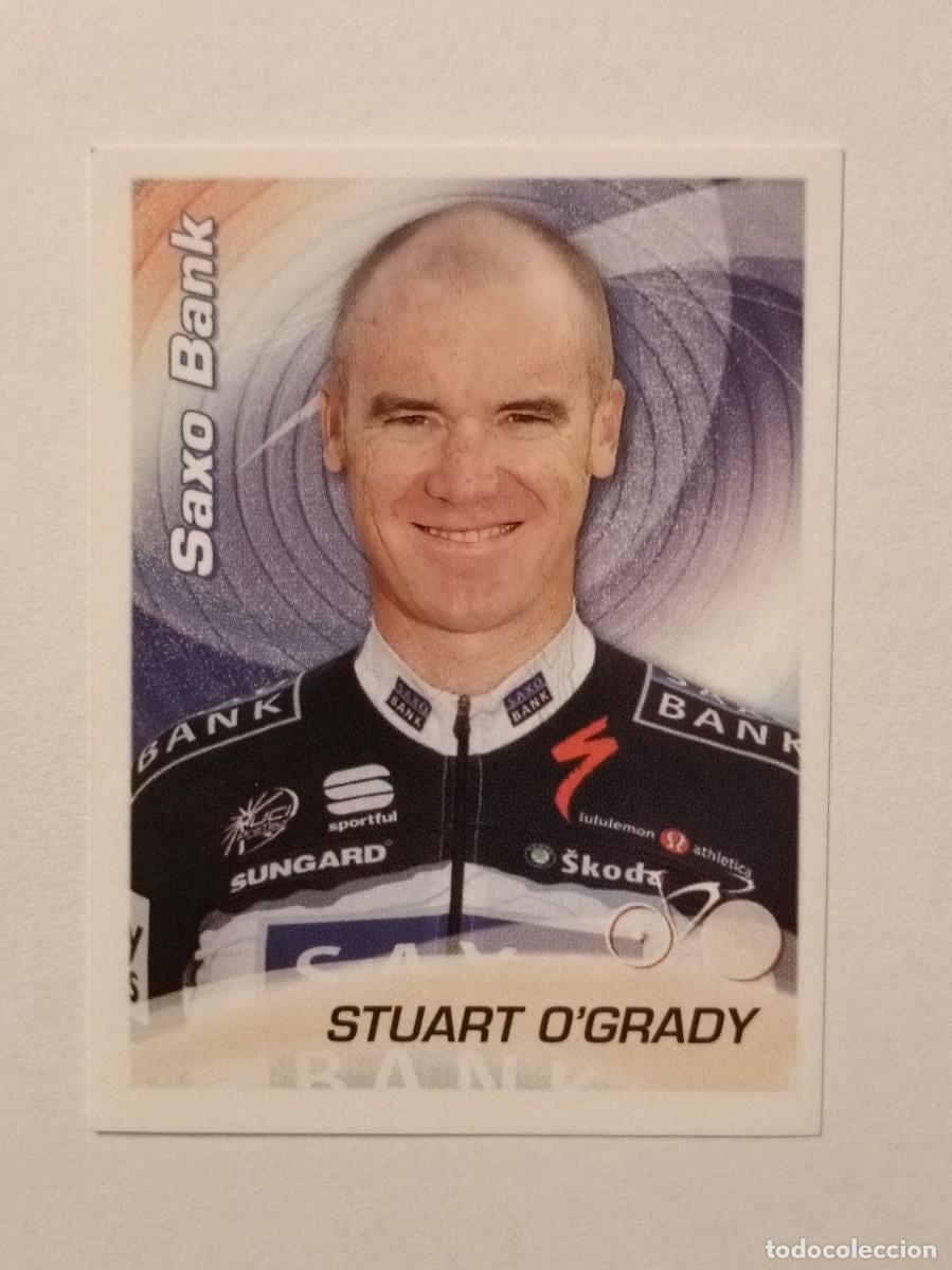 Coleccionismo deportivo: #334 STUART O'GRADY (SAXO BANK) CICLISMO SPRINT 2010 PANINI PANINI