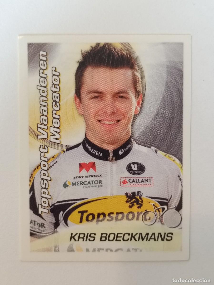 Coleccionismo deportivo: #379 KRIS BOECKMANS (TOPSPORT) CICLISMO SPRINT 2010 PANINI