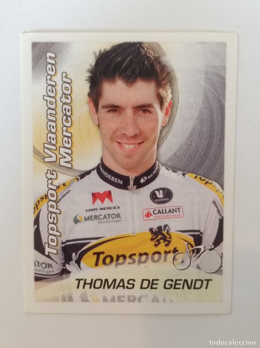 Coleccionismo deportivo: #381 THOMAS DE GENDT (TOPSPORT) CICLISMO SPRINT 2010 PANINI