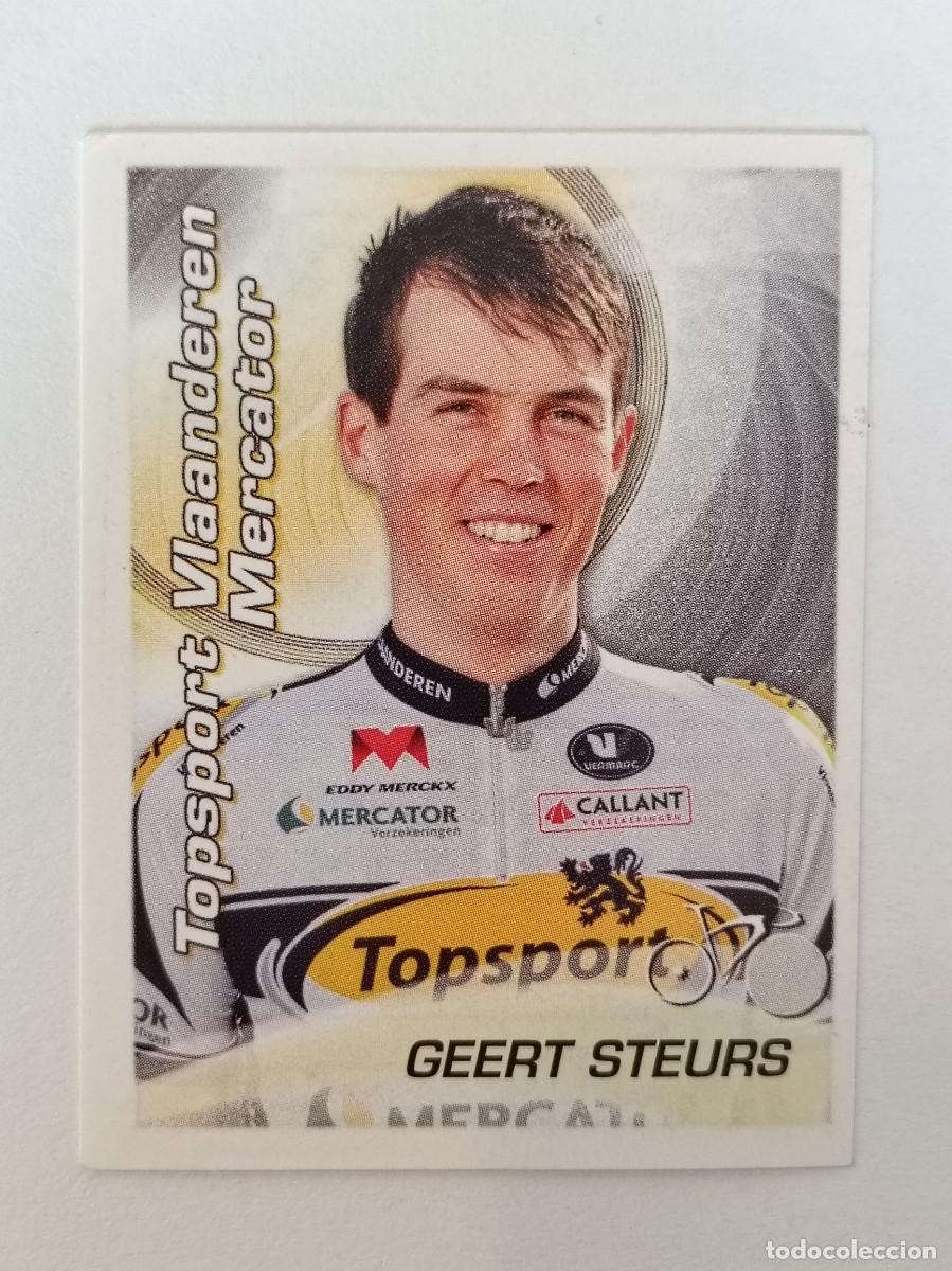 Coleccionismo deportivo: #387 GEERT STEURS (TOPSPORT) CICLISMO SPRINT 2010 PANINI