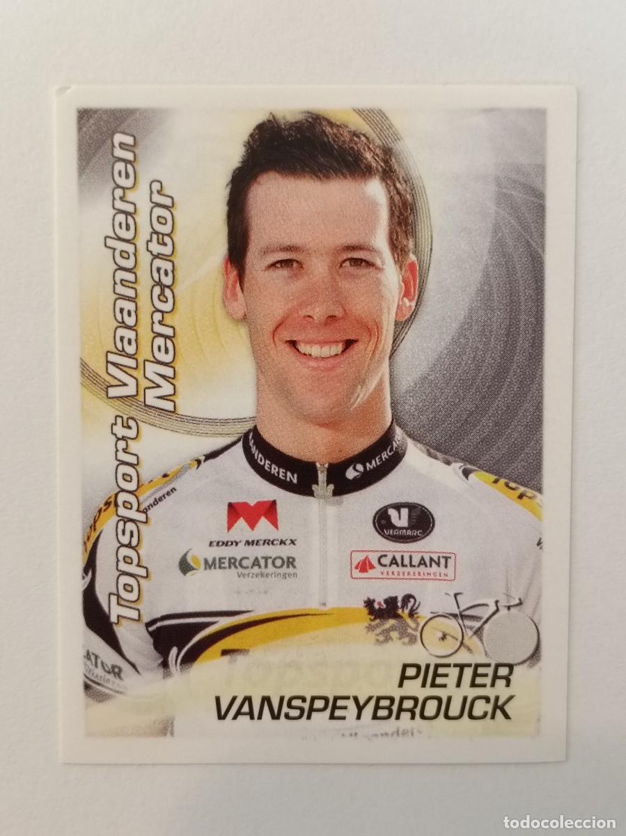 Coleccionismo deportivo: #391 PIETER VANSPEYBROUCK (TOPSPORT) CICLISMO SPRINT 2010 PANINI