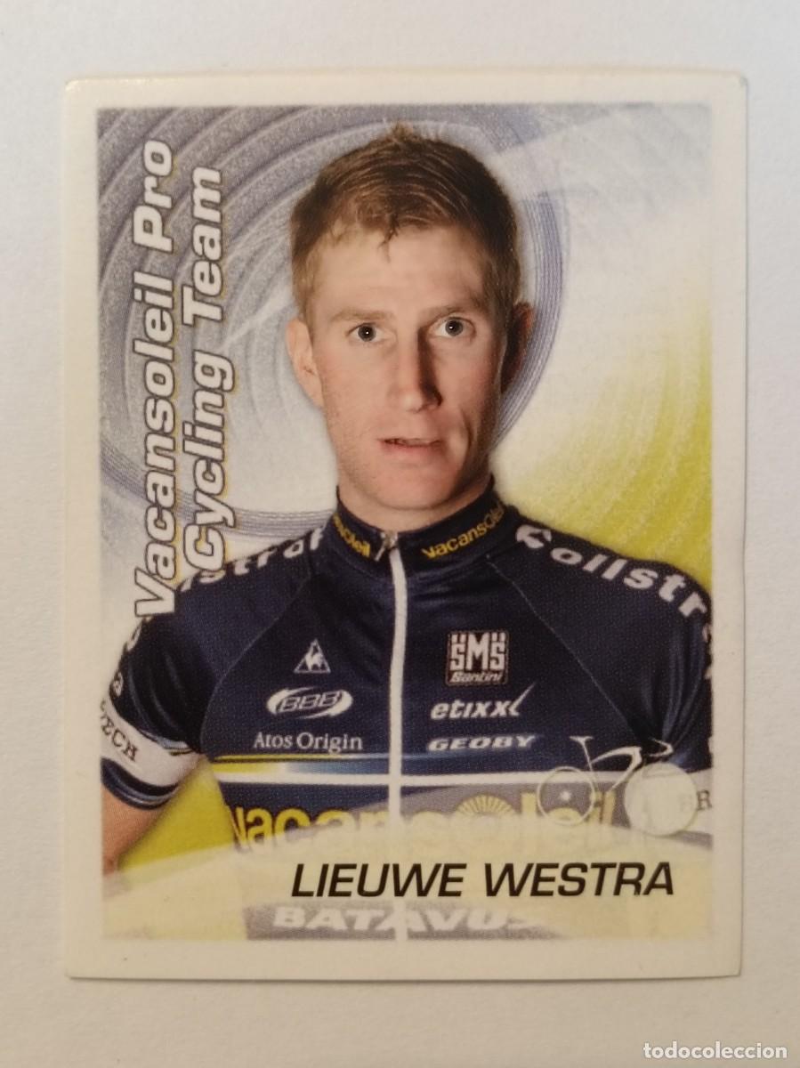 Coleccionismo deportivo: #408 LIEUWE WESTRA (VACANSOLEIL) CICLISMO SPRINT 2010 PANINI