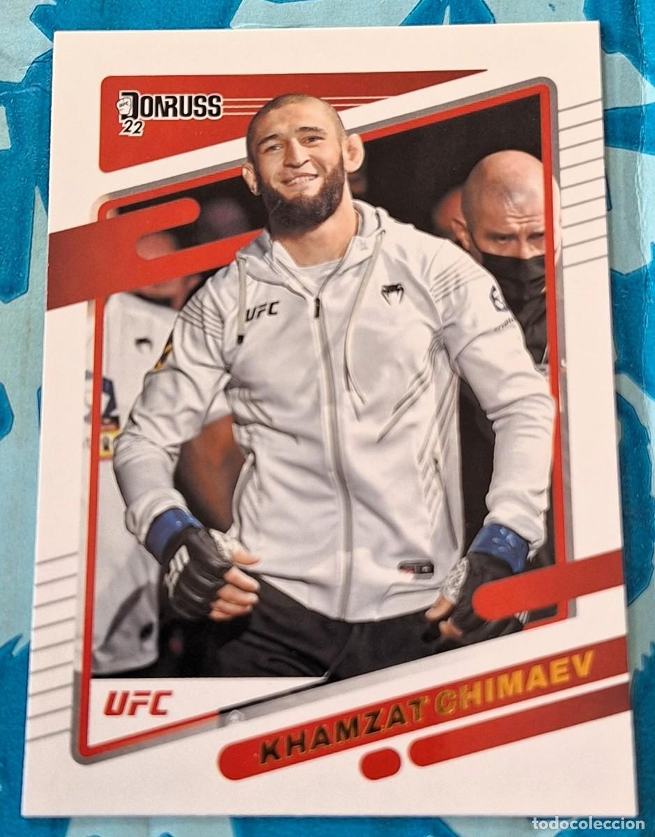 Coleccionismo deportivo: Khamzat Chimaev Welterweight Panini Donruss UFC