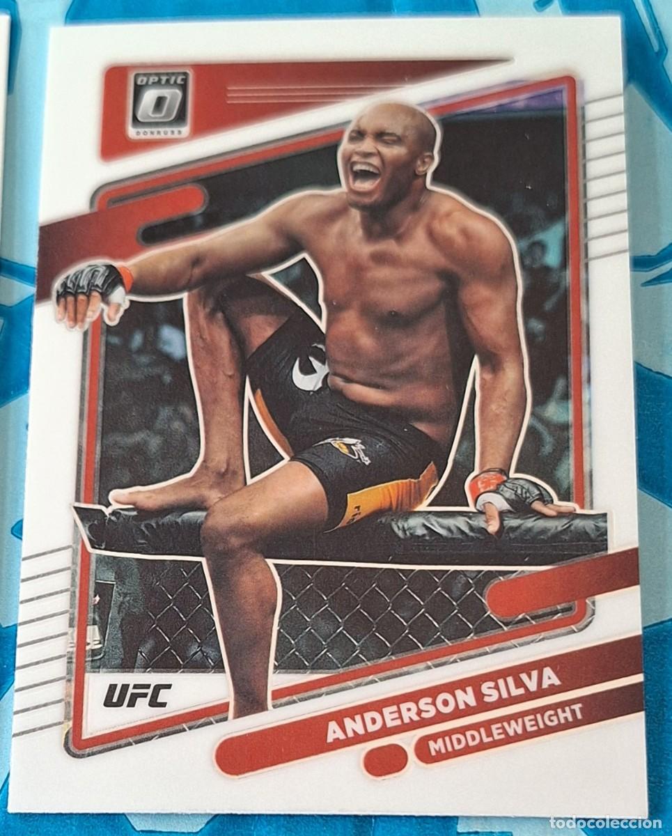 Coleccionismo deportivo: Anderson Silva Middleweight Panini Donruss UFC Optic