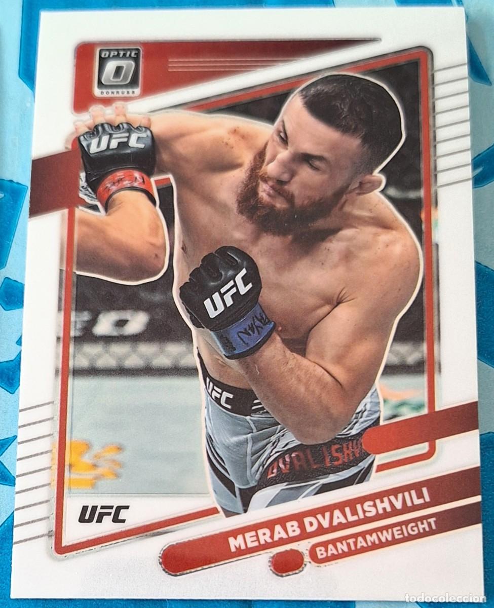 Coleccionismo deportivo: Merab Dvalishvili Bantamweight Panini Donruss UFC Optic