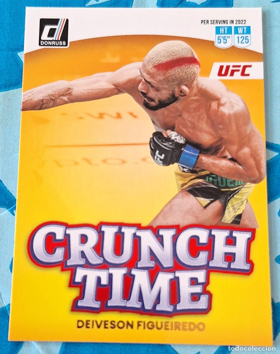 Coleccionismo deportivo: Deiveson Figueiredo Flyweight Panini Donruss UFC Crunch Time