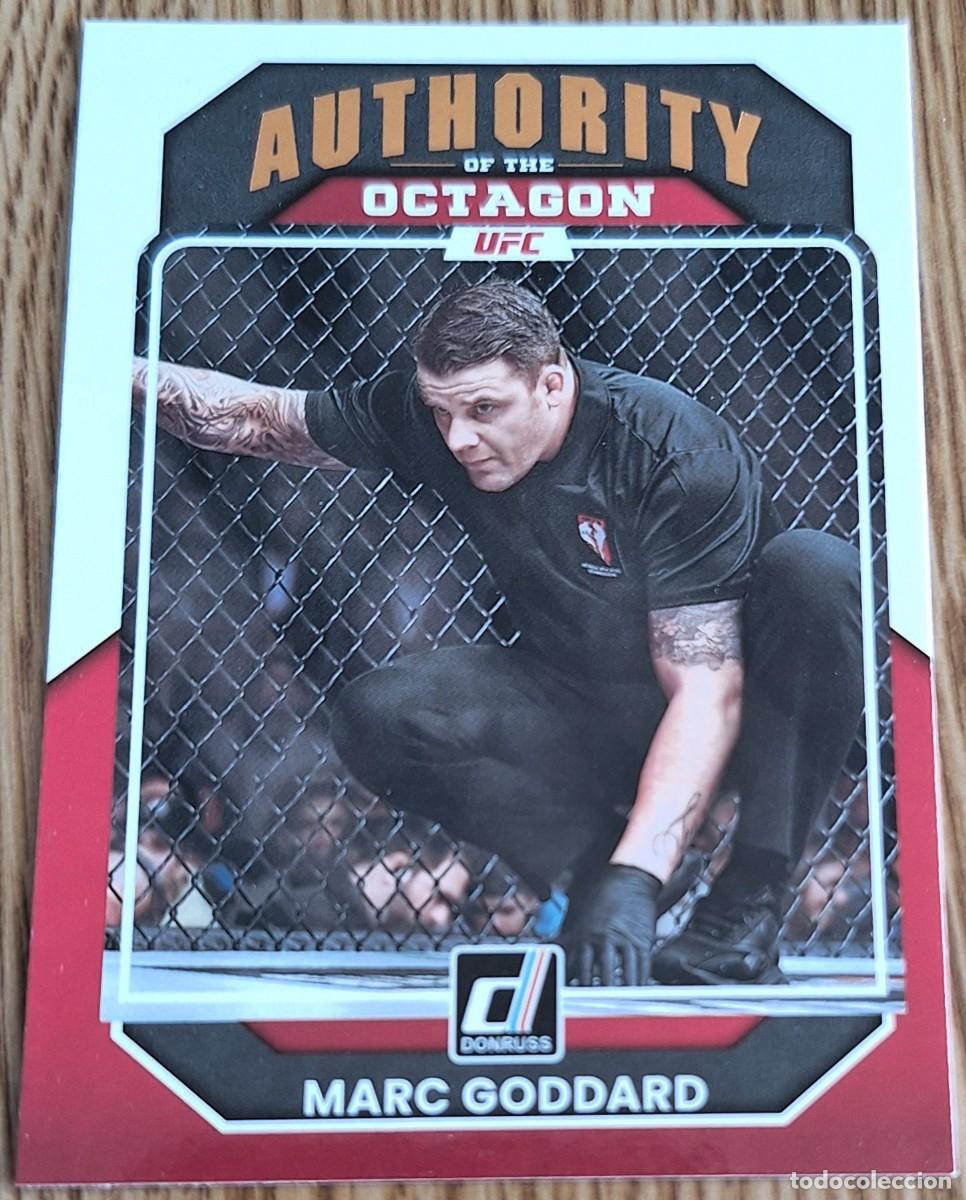 Coleccionismo deportivo: Marc Goddard Panini Donruss UFC Authority of the Octagon