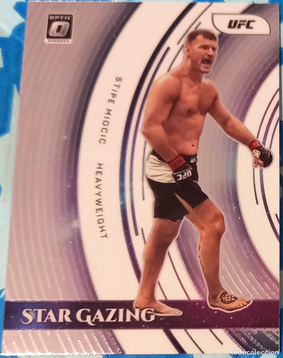 Coleccionismo deportivo: Stipe Miocic Heavyweight Panini Donruss UFC Optic Star Gazing