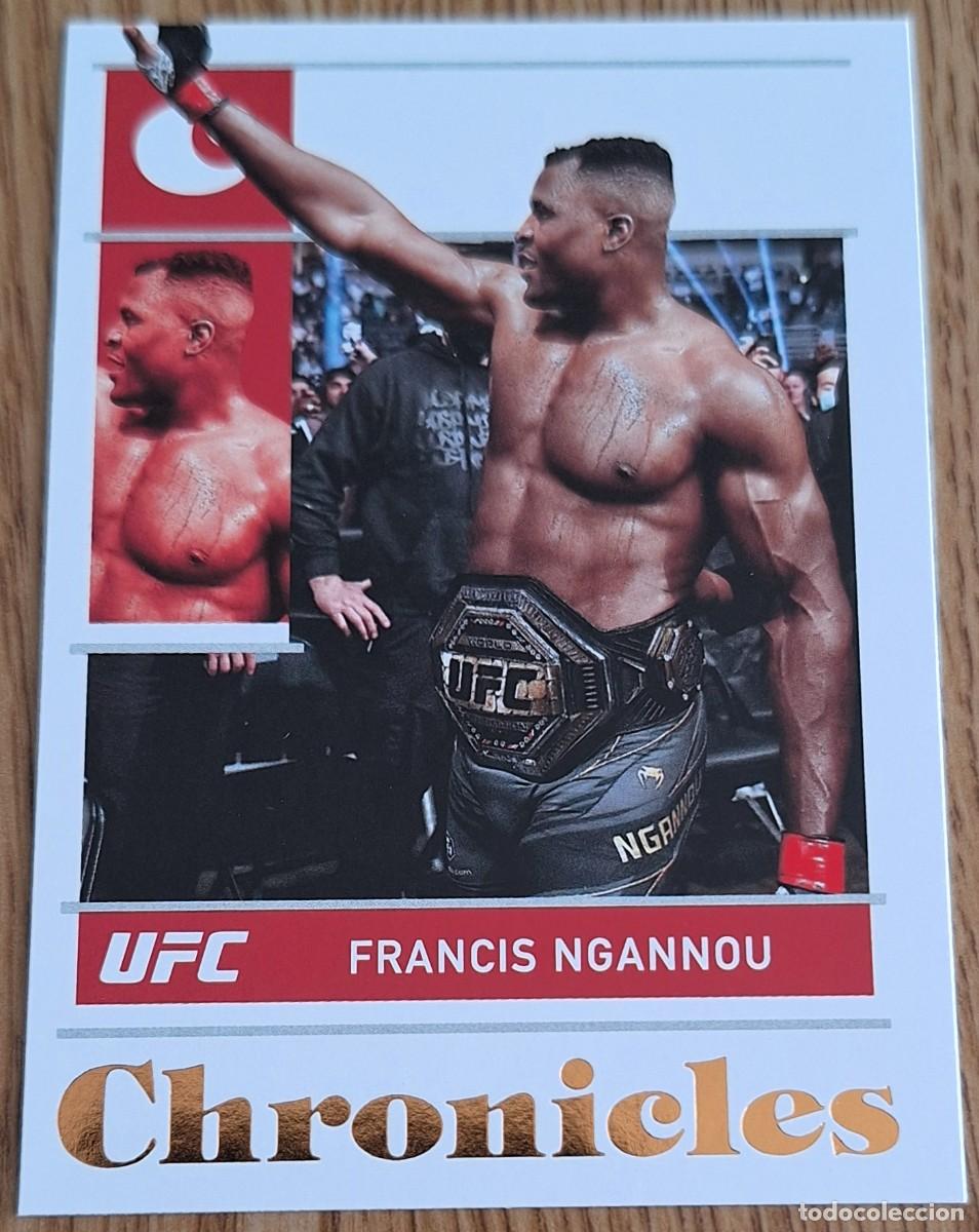 Coleccionismo deportivo: Francis Ngannou Heavyweight Panini Chronicles UFC
